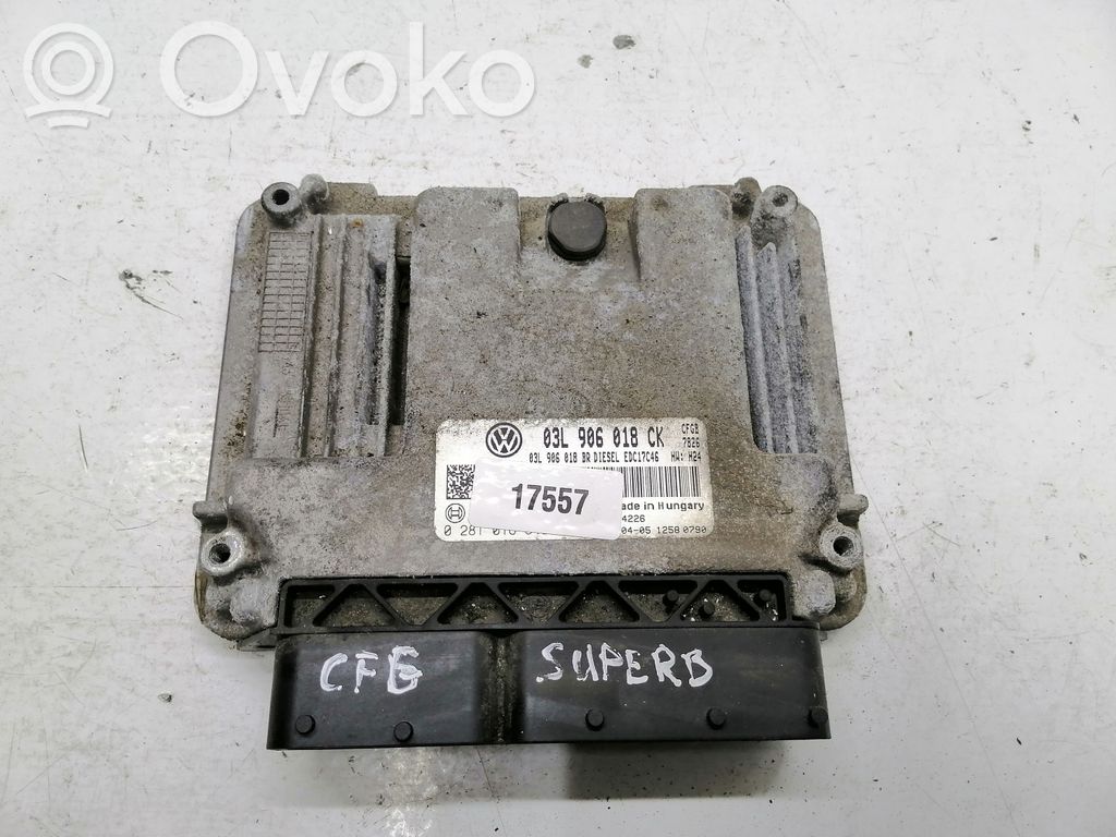 Skoda Yeti (5L) Engine control unit/module 