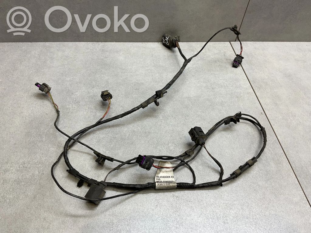 Volkswagen PASSAT CC Cableado del sensor de aparcamiento (PDC) 