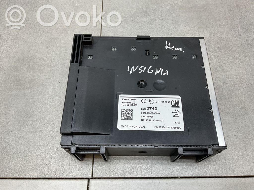 Opel Insignia A Unité principale radio / CD / DVD / GPS 