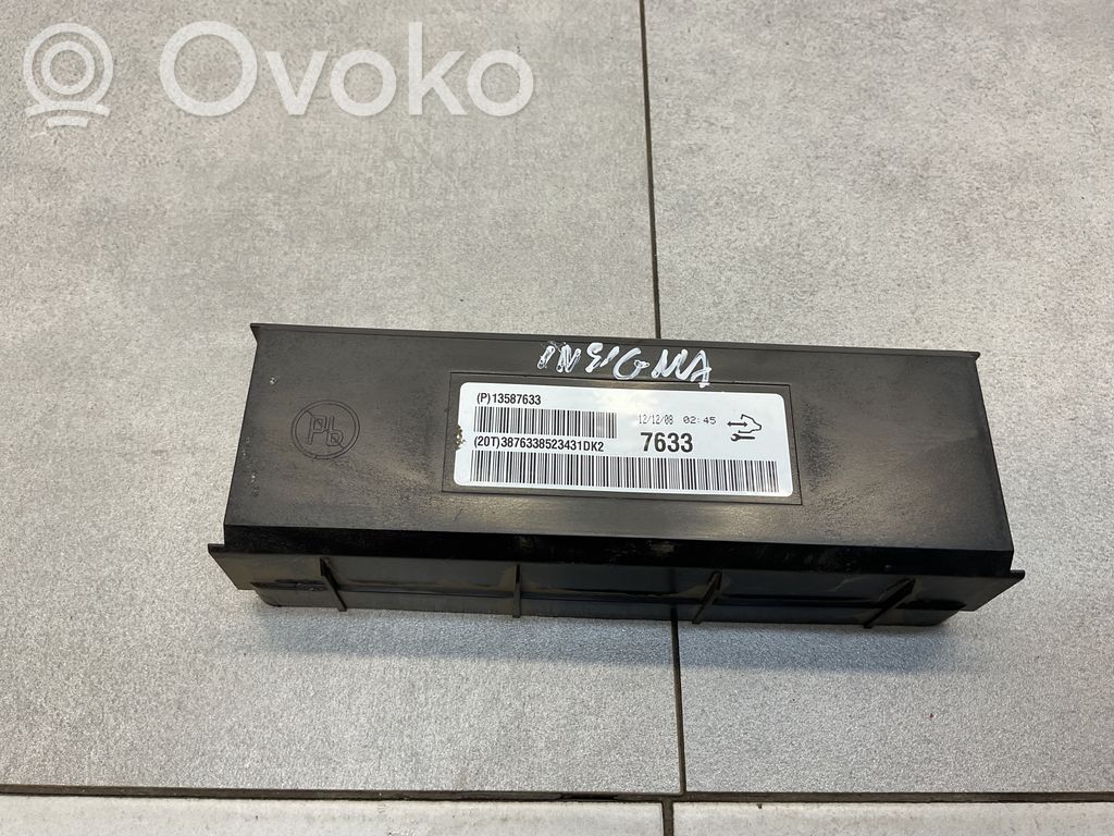 Opel Insignia A Climate control unit 