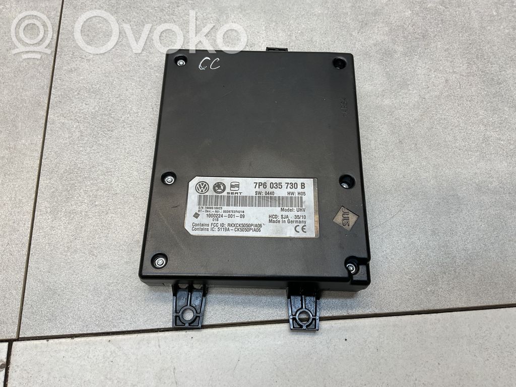 Volkswagen PASSAT CC Bluetooth control unit module 