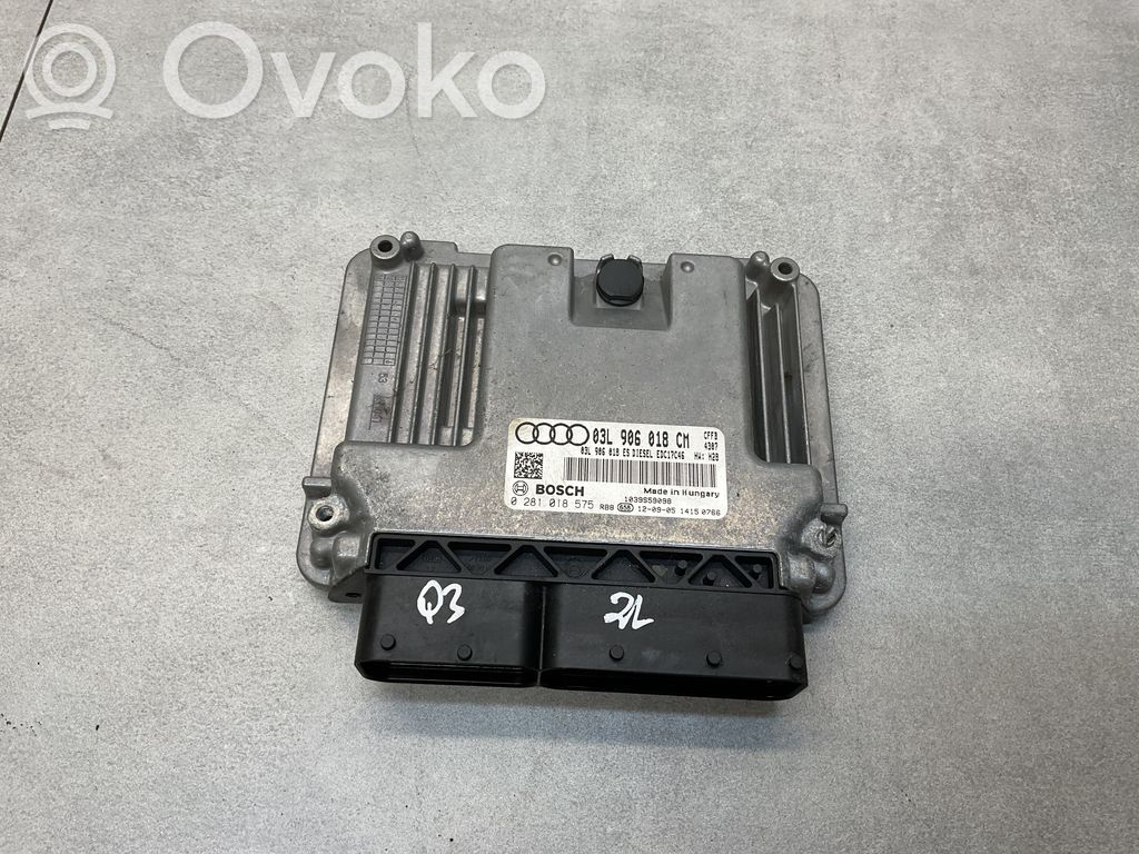Audi Q3 8U Engine control unit/module 