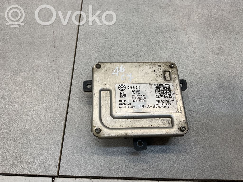 Audi A6 S6 C7 4G Headlight ballast module Xenon 