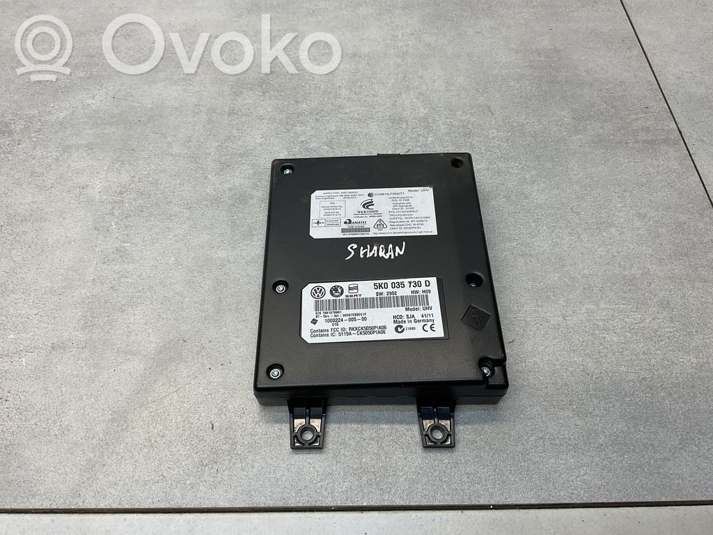 Volkswagen Sharan Bluetooth control unit module 