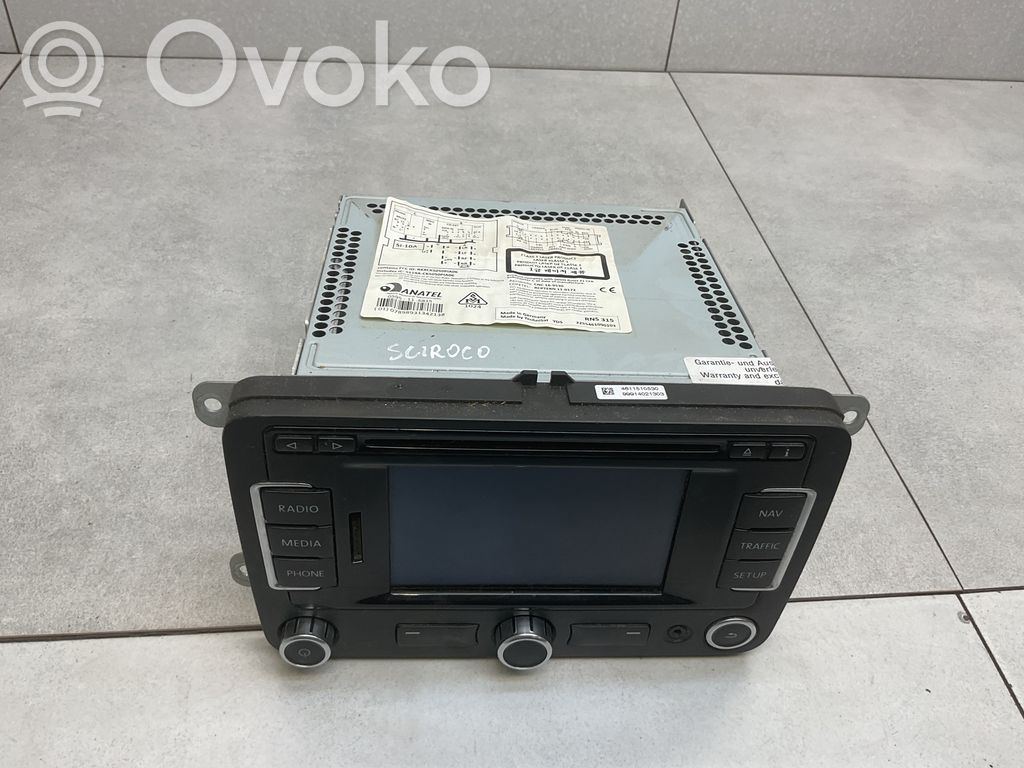 Volkswagen Scirocco Radio/CD/DVD/GPS head unit 