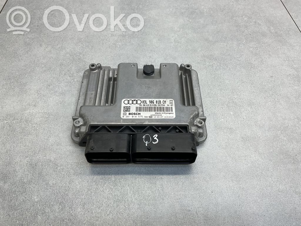 Audi Q3 8U Engine control unit/module 