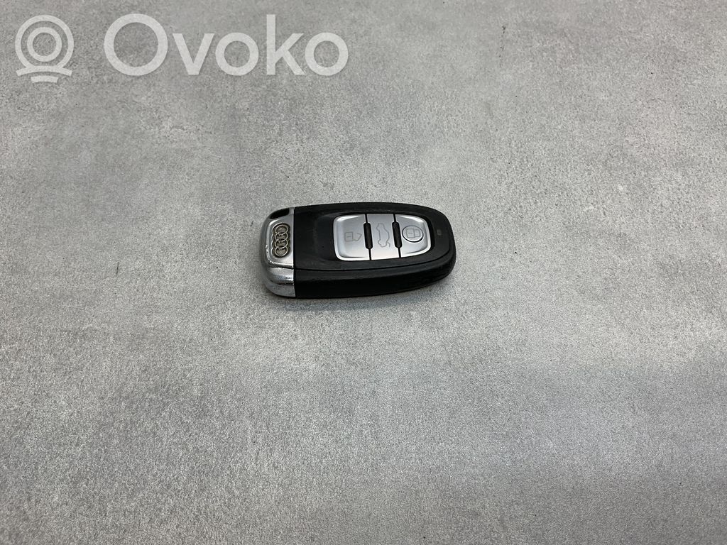 Audi Q5 SQ5 8R Virta-avain/kortti 