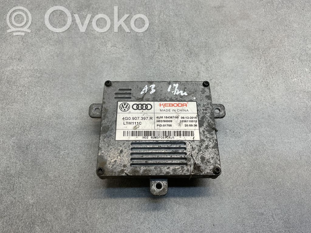 Audi A3 S3 8V Module de ballast de phare Xenon 