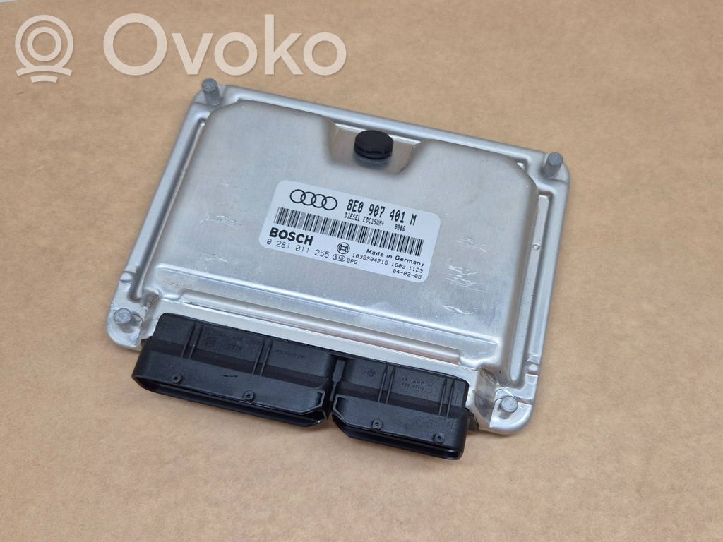 Unidad de control/módulo del motor   8E0907401M,1039S04219,0281011255