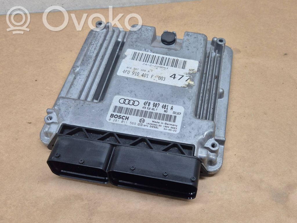 Audi A6 S6 C6 4F Engine control unit/module 