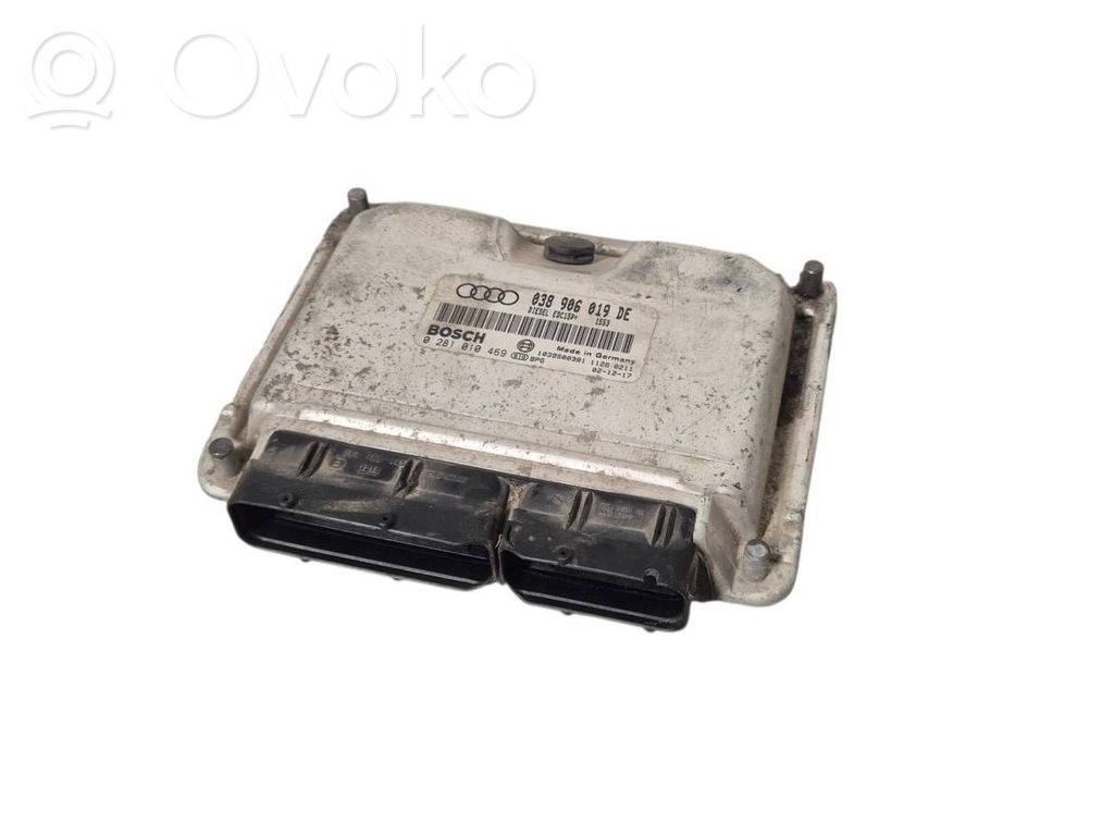 Engine control unit/module   038906019DE,0281010469,1039S00381