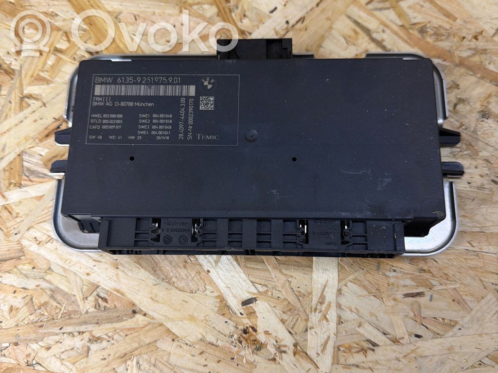 BMW 5 F10 F11 Module d'éclairage LCM 