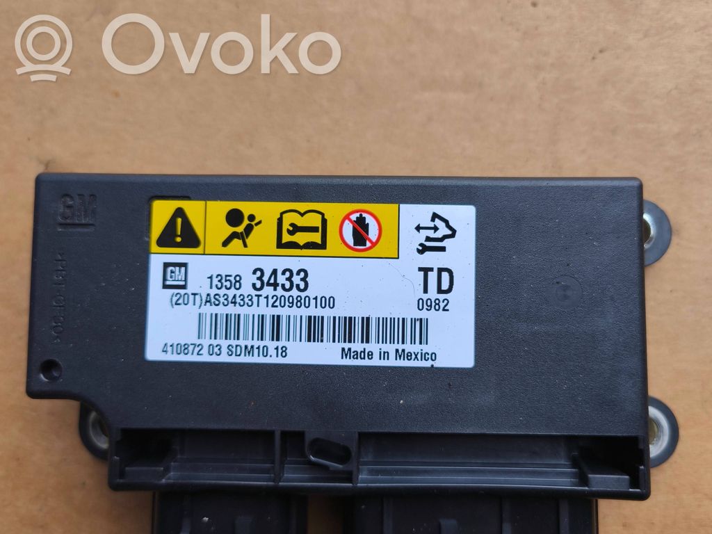 Opel Insignia A Sterownik / Moduł Airbag 