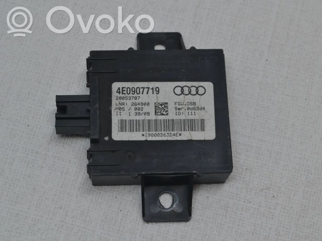 Alarm control unit/module   4E0907719,28053787,19800D63D4E