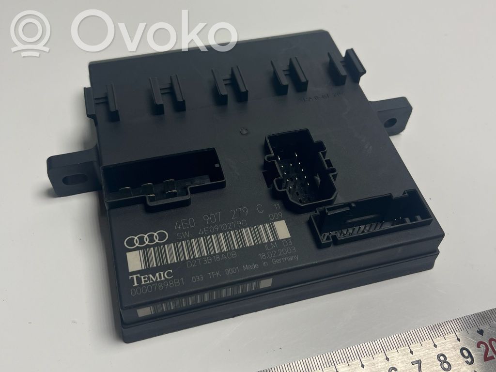 Audi A8 S8 D3 4E Komfortsteuergerät Bordnetzsteuergerät 