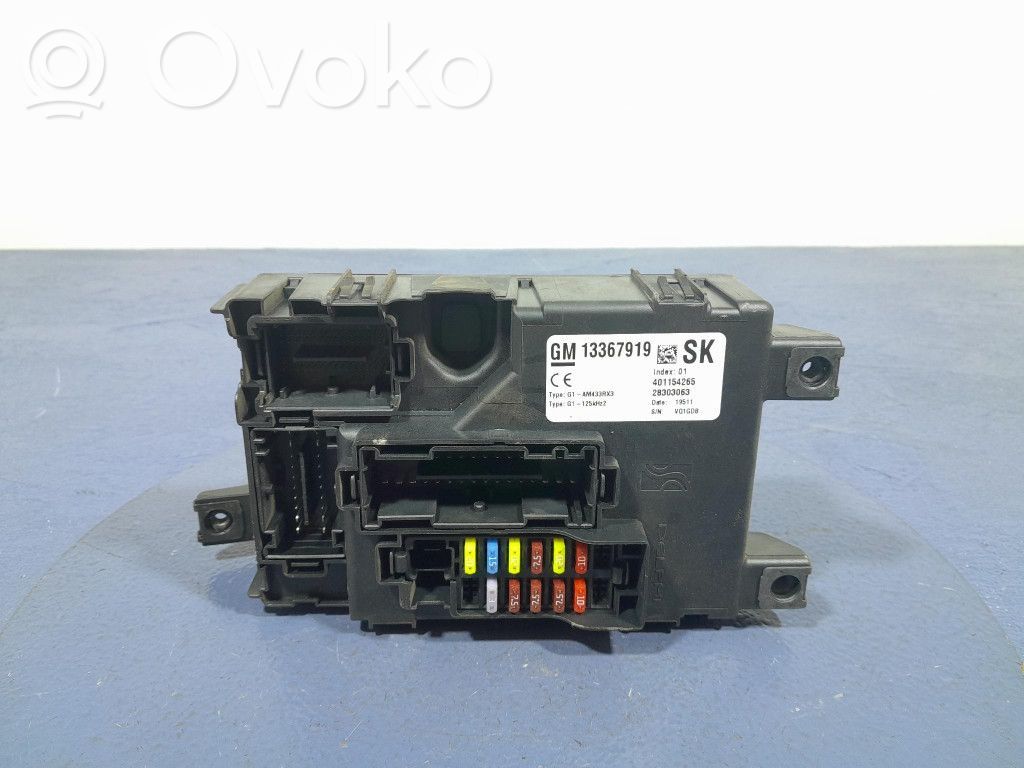 Opel Corsa D Juego de caja de fusibles 