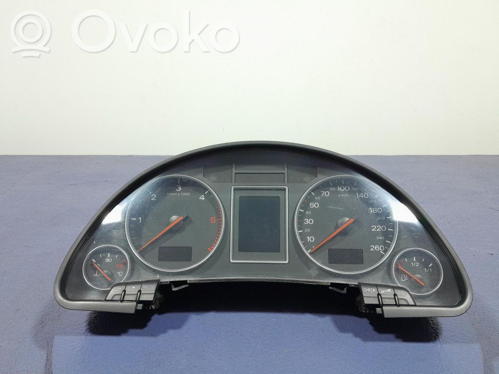 Audi A4 S4 B6 8E 8H Vitezometru (grup de instrumente) 