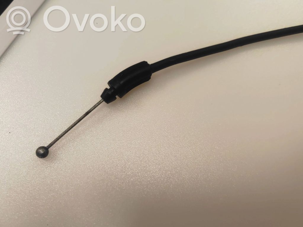 Engine bonnet/hood lock release cable
