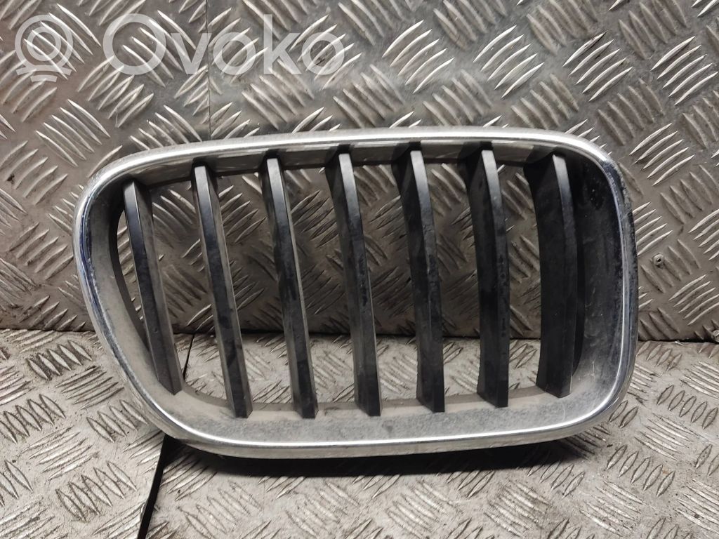 BMW 5 E60 E61 Grotelės viršutinės 