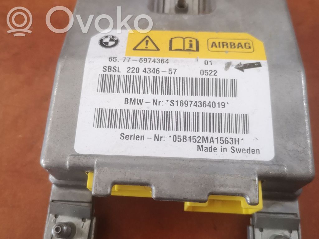 BMW 5 E60 E61 Airbag control unit/module 