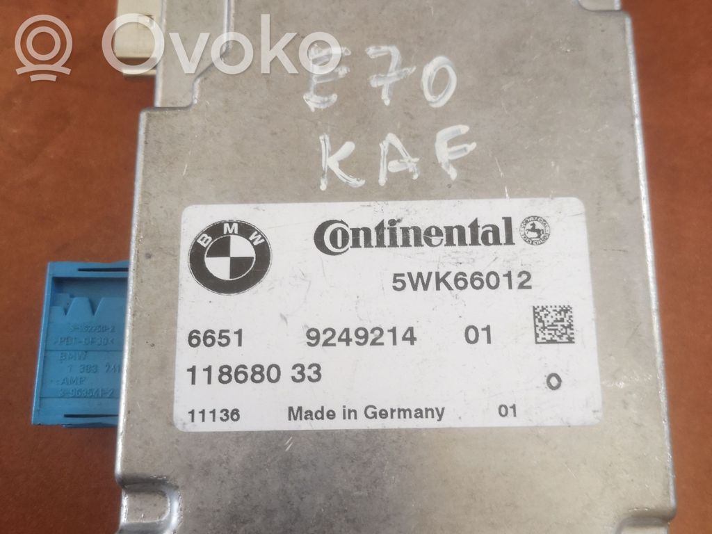 BMW X5 E70 Video control module 