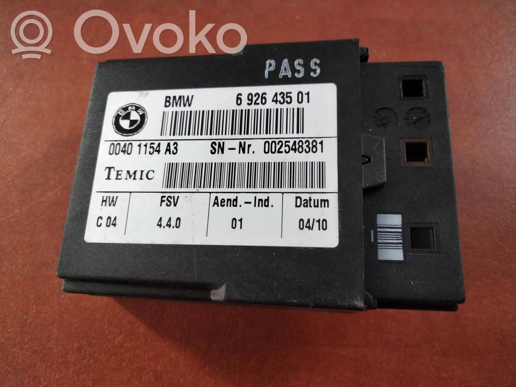 Other control units/modules   6926435,6926435