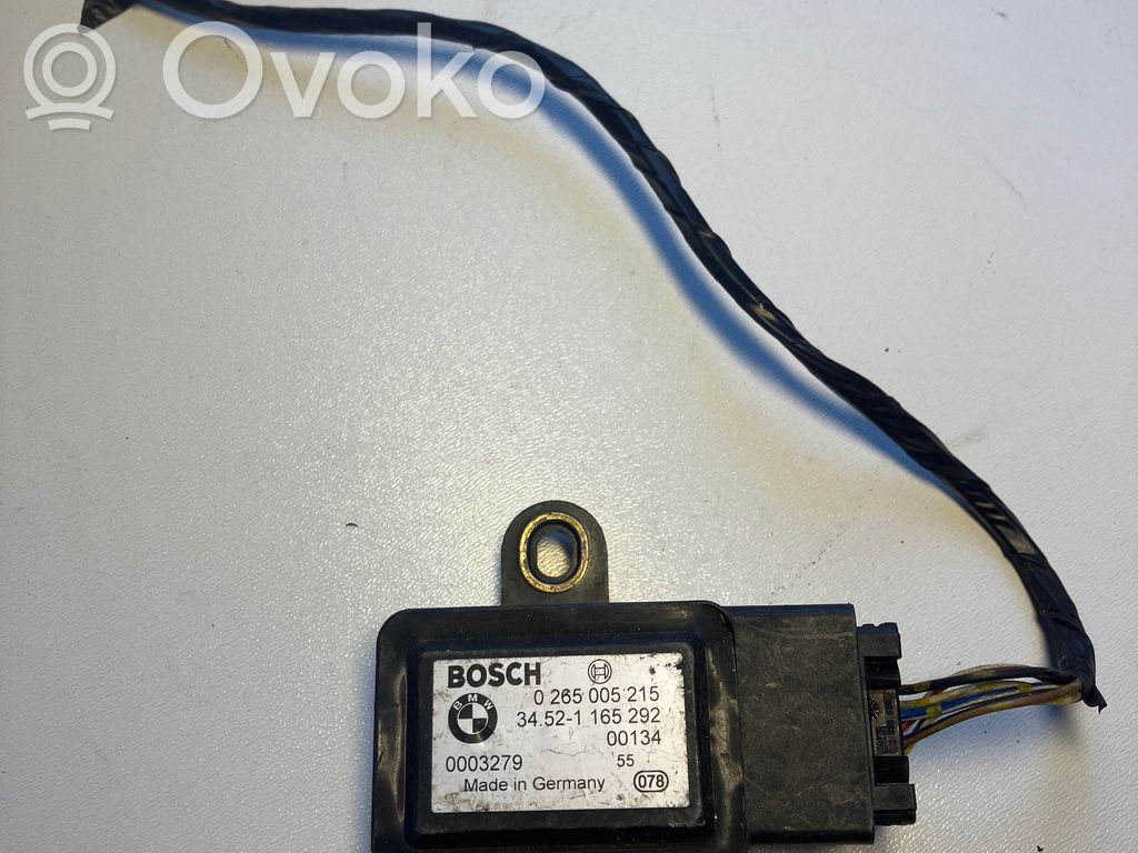 BMW 5 E39 ESP acceleration yaw rate sensor 