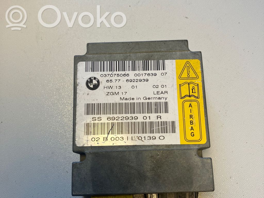 Airbag control unit/module   6922939