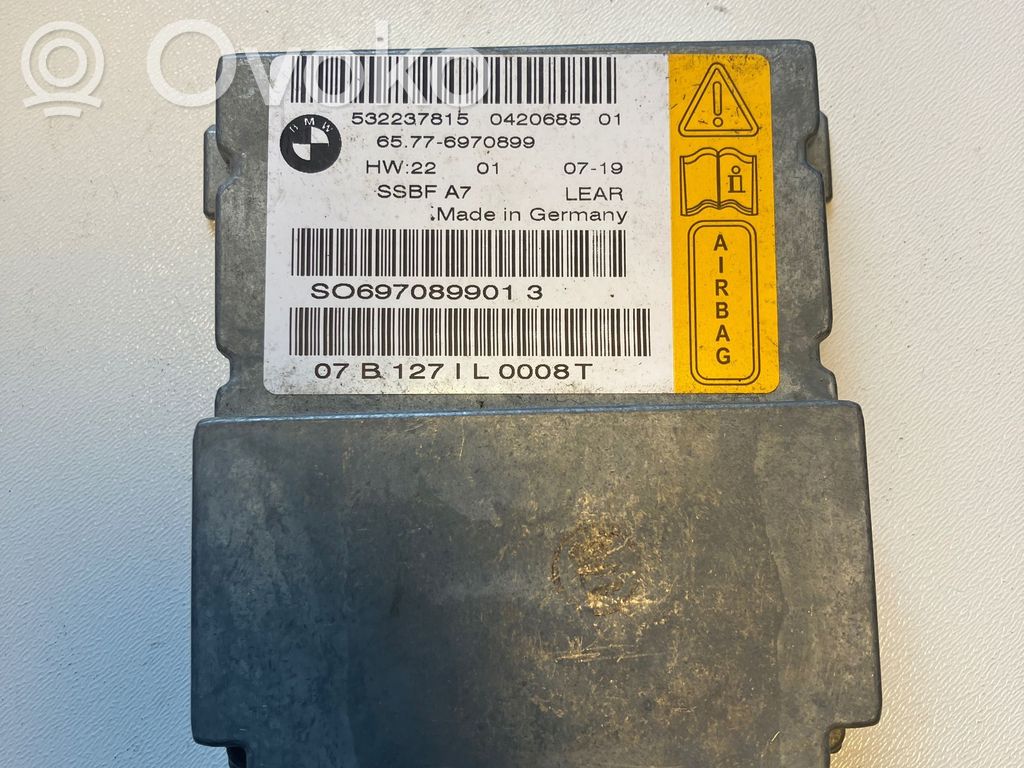 BMW 7 E65 E66 Airbag control unit/module 