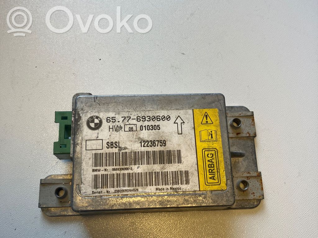 BMW 7 E65 E66 Airbag control unit/module 