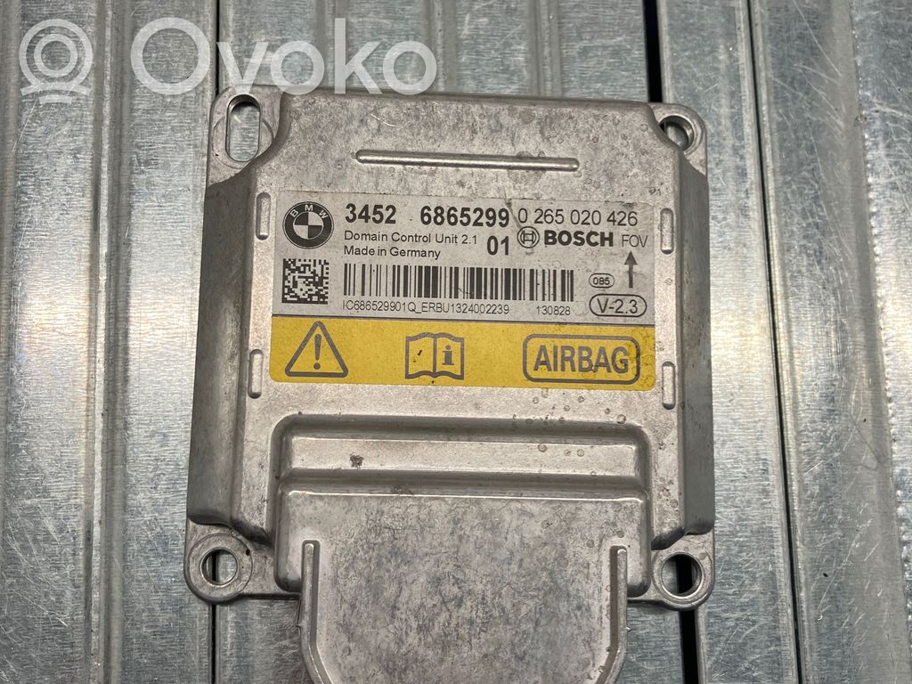 BMW 4 F32 F33 Unitate/modul de comandă airbaguri 