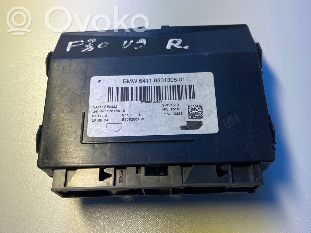BMW 3 F30 F35 F31 Inne komputery / moduły / sterowniki 