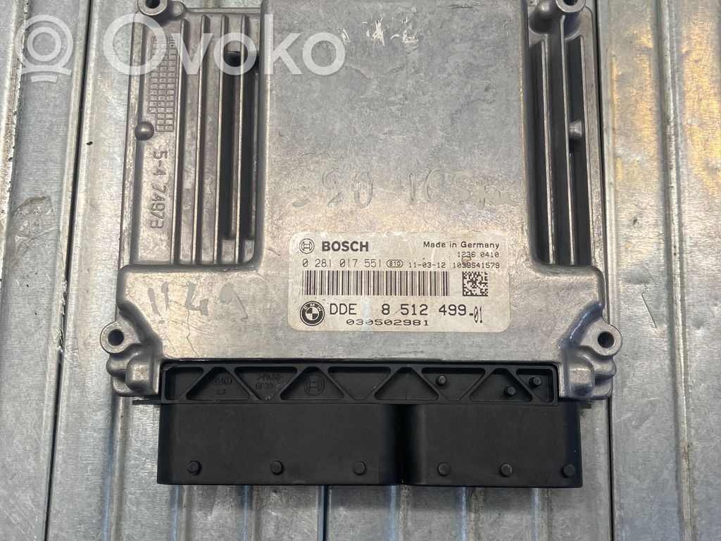 Moottorin ohjainlaite/moduuli   8512499,1039S41579,030502981