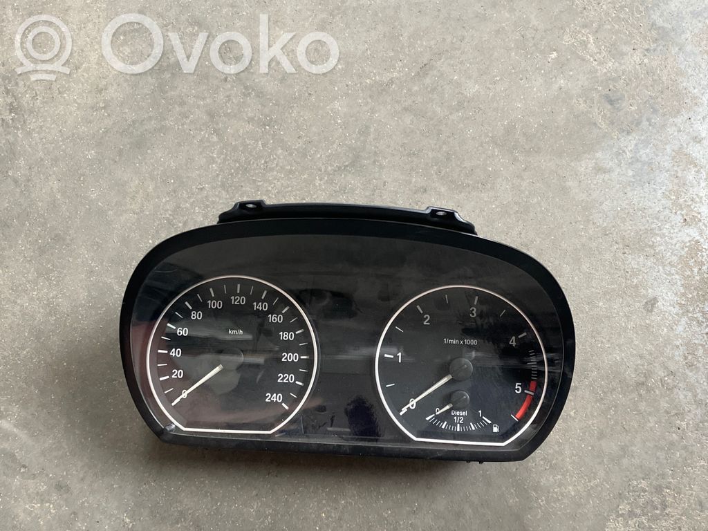 BMW 1 E81 E87 Spidometrs (instrumentu panelī) 