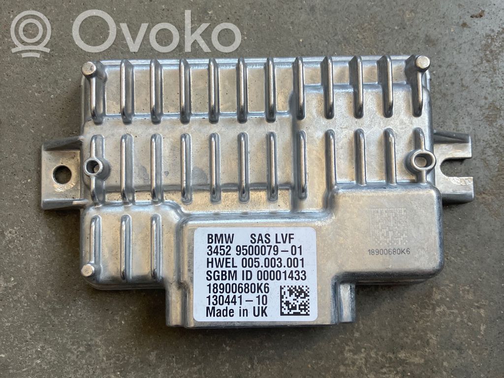 BMW 3 F30 F35 F31 Inne komputery / moduły / sterowniki 