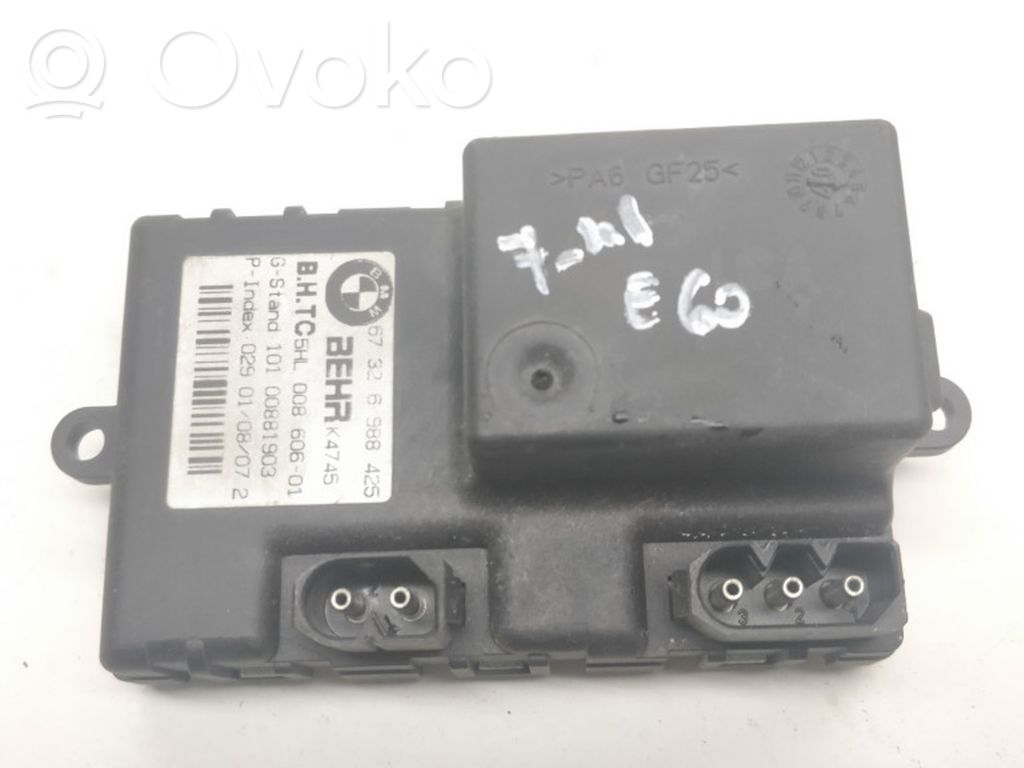 BMW 7 E38 Lämpöpuhaltimen moottorin vastus 
