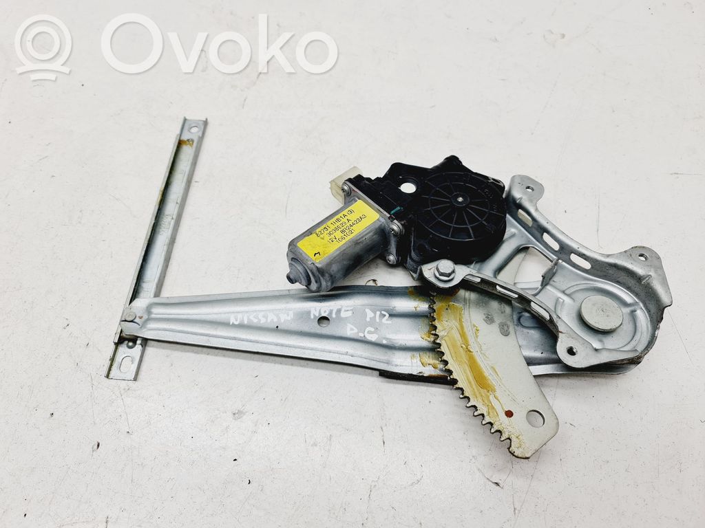 Nissan Note (E12) Regulador de puerta trasera con motor 