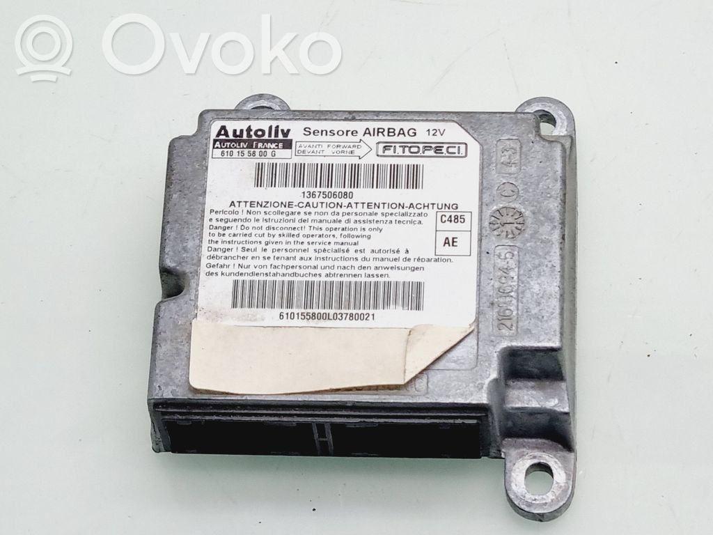 Fiat Fiorino Airbag control unit/module 