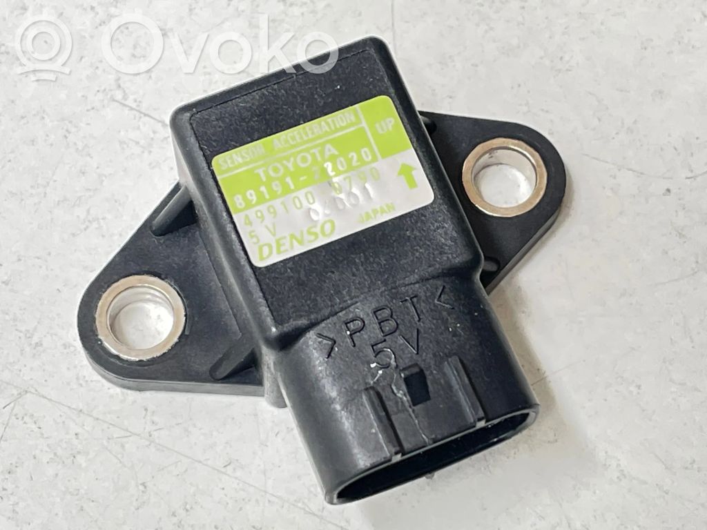 Toyota Land Cruiser (J150) ESP acceleration yaw rate sensor 