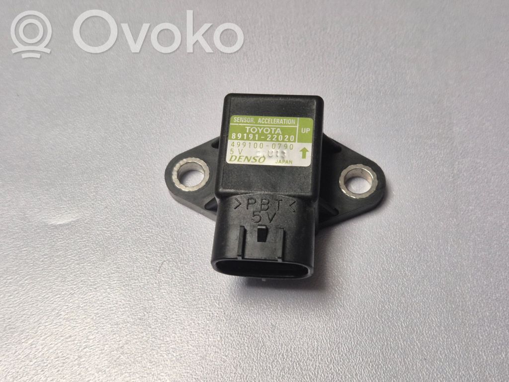 Toyota Land Cruiser (J150) ESP acceleration yaw rate sensor 