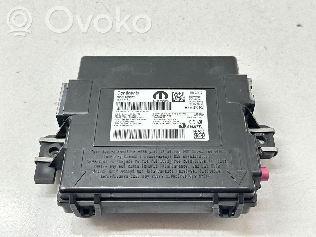 Chrysler Pacifica Central body control module 