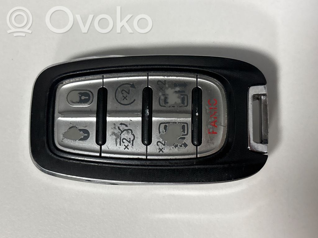 Chrysler Pacifica Ignition key/card 