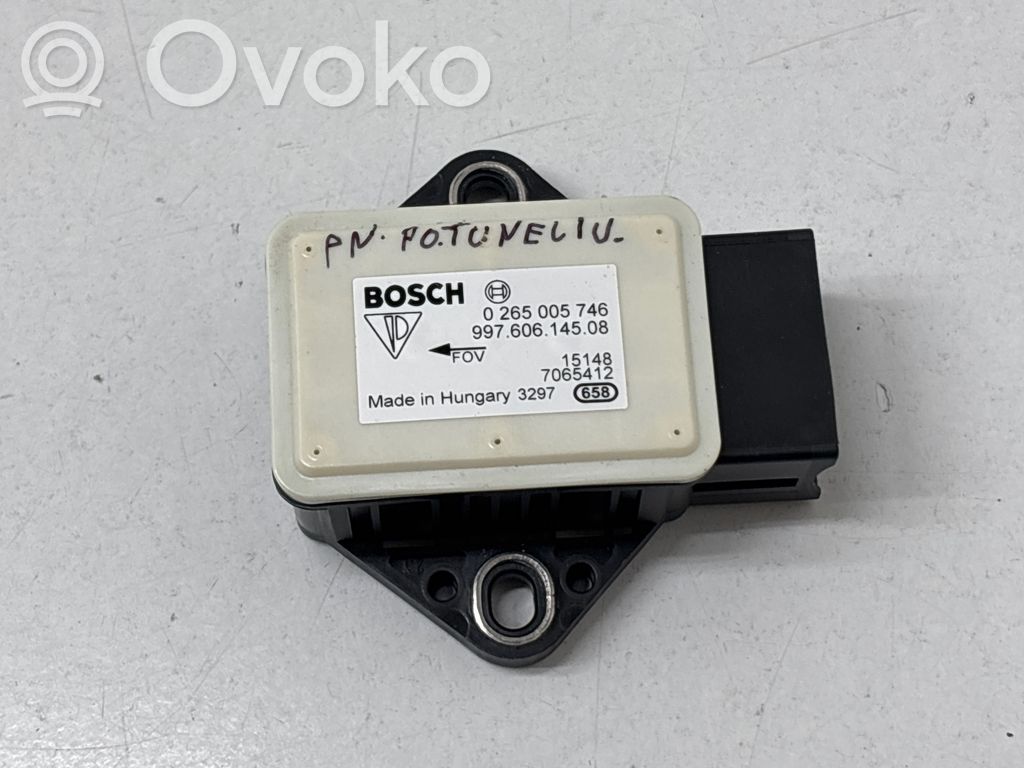 Porsche Panamera (970) Sensor ESP de aceleración de frecuencia del intermitente 