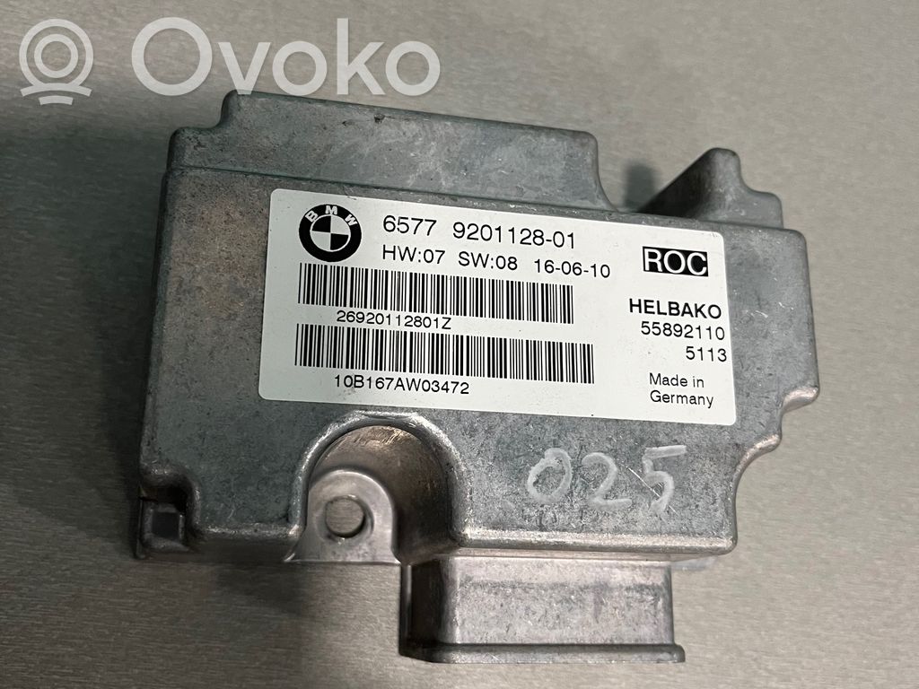 Unidad de control/módulo del Airbag   9201128,55892110,65779201128