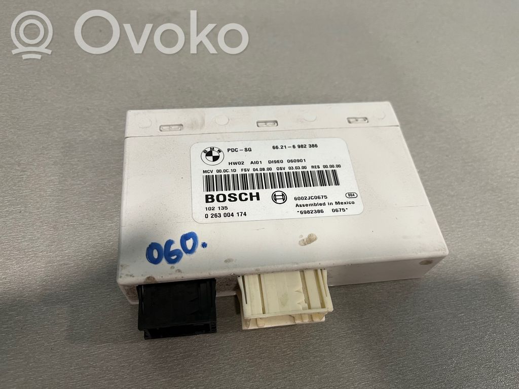 Parking PDC control unit/module   66216982386,0263004174,6982386