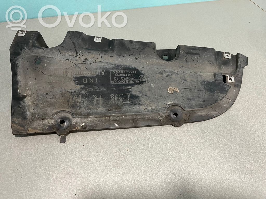 BMW M3 e92 Dugno apsauga galinės važiuoklės 