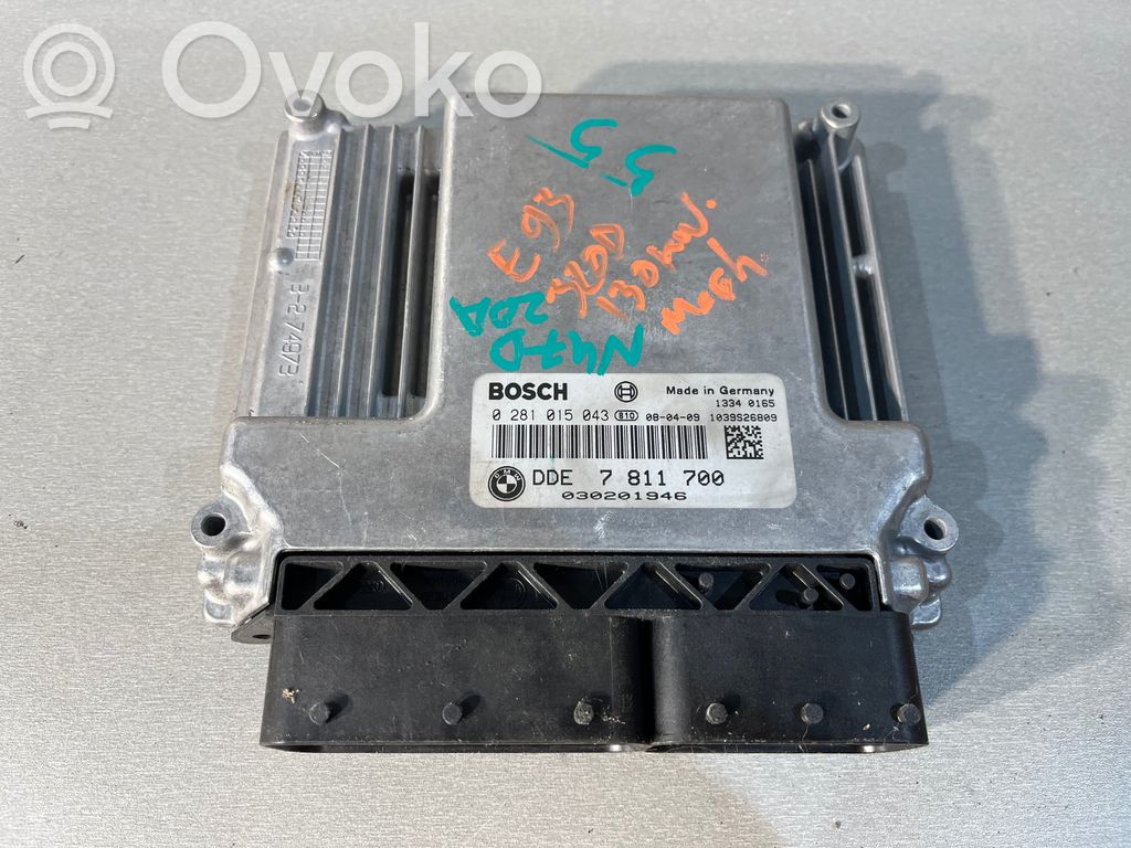 Engine control unit/module   0281015043,7811700,030201946