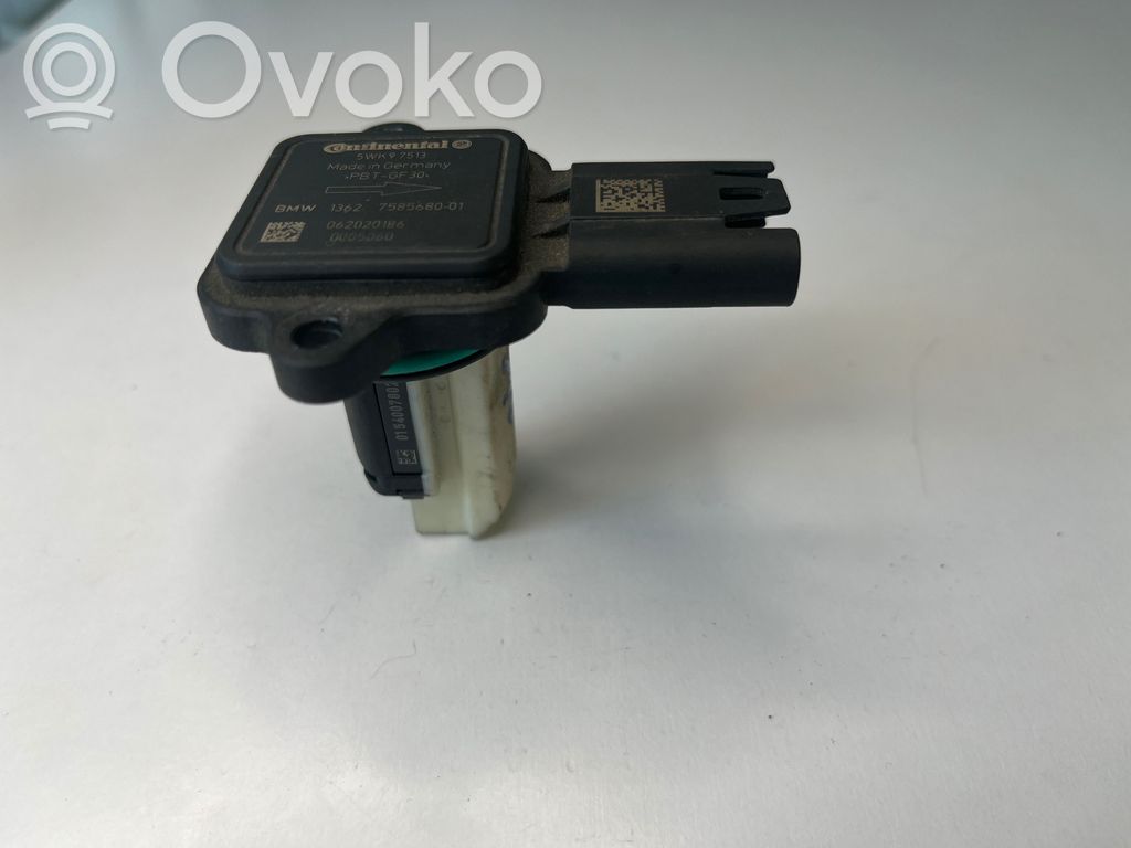 BMW 3 E92 E93 Mass air flow meter 