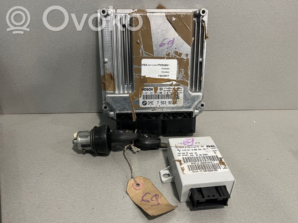BMW 3 E46 Engine ECU kit and lock set 