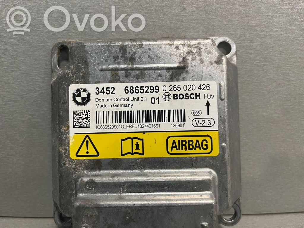 BMW 4 F32 F33 Unitate/modul de comandă airbaguri 
